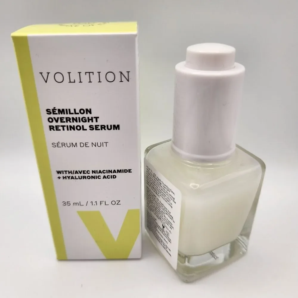 Volition SéMIllion Overnight Retinol Serum Avec Niacinamide Plus Hyaluronic Acid